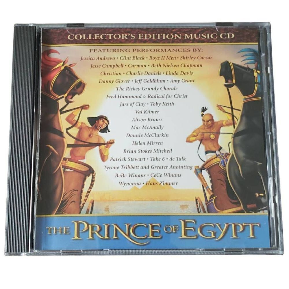 The Prince of Egypt Collectors Edition Music CD